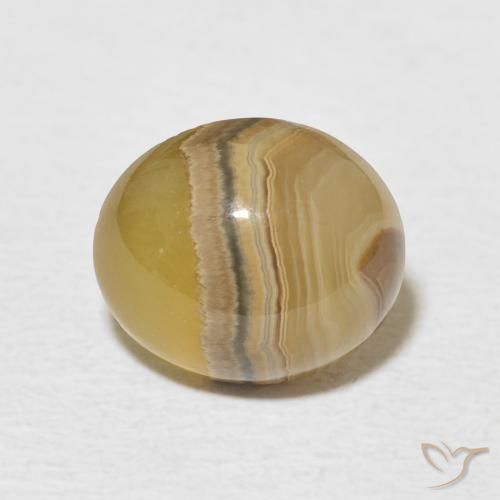3.53ct Natural Multicolorido Ágata, oval, Opaco