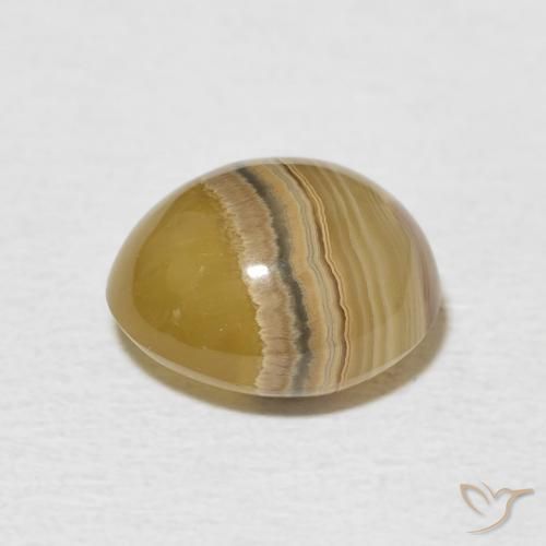 Ágata Multicolorido Natural 3.53ct, oval, Opaco
