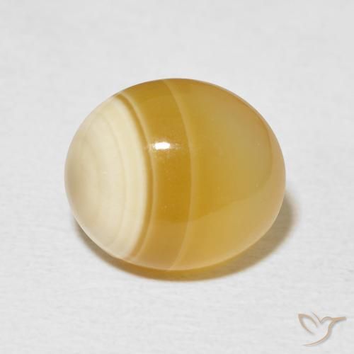 6.83ct Natural Multicolorido Ágata, oval, Opaco