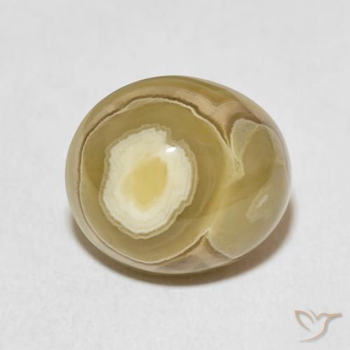 9.89ct Natural Multicolorido Ágata, oval, Opaco