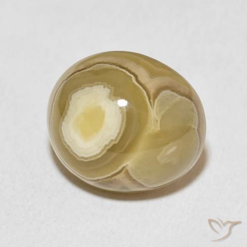 Ágata Multicolorido Natural 9.89ct, oval, Opaco
