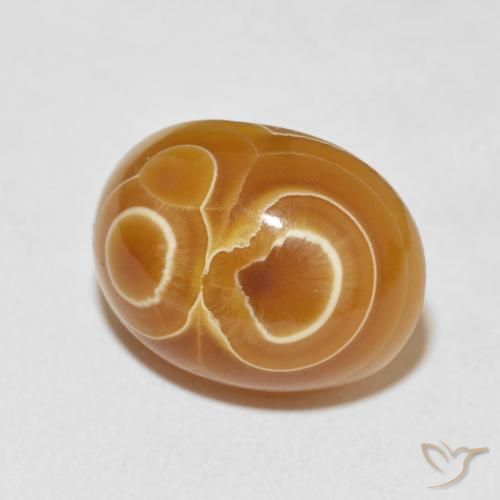 Ágata Multicolorido Natural 18.67ct, oval, Opaco