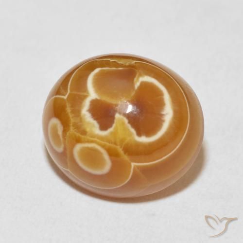 Ágata Multicolorido Natural 16.56ct, oval, Opaco