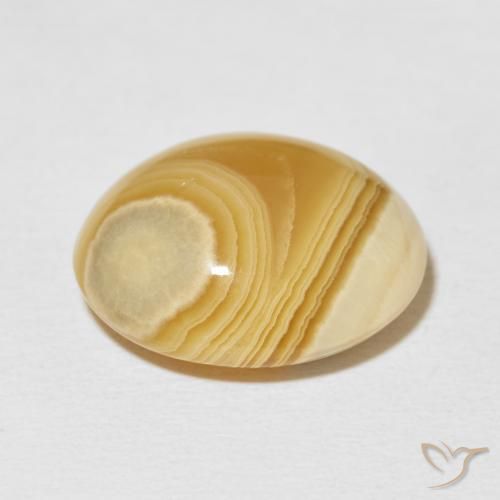 Ágata Multicolorido Natural 15.45ct, oval, Opaco
