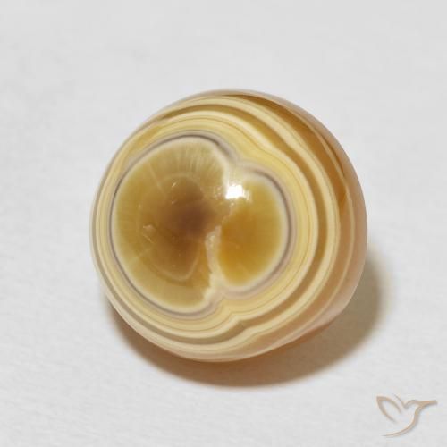 Ágata Multicolorido Natural 16.93ct, Redondo, Opaco
