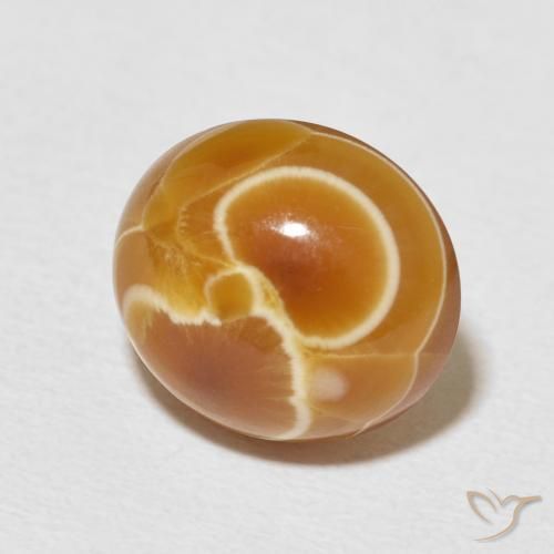 Ágata Multicolorido Natural 8.24ct, oval, Opaco