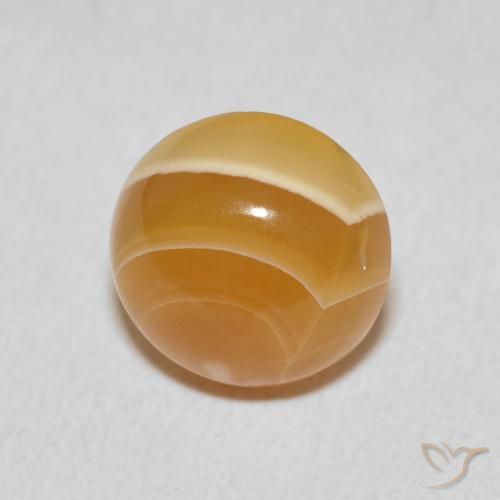 Ágata Multicolorido Natural 4.55ct, Redondo, Opaco