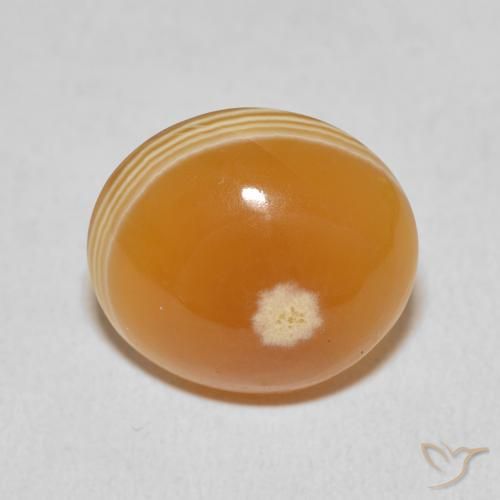 15.33ct Natural Multicolorido Ágata, oval, Opaco