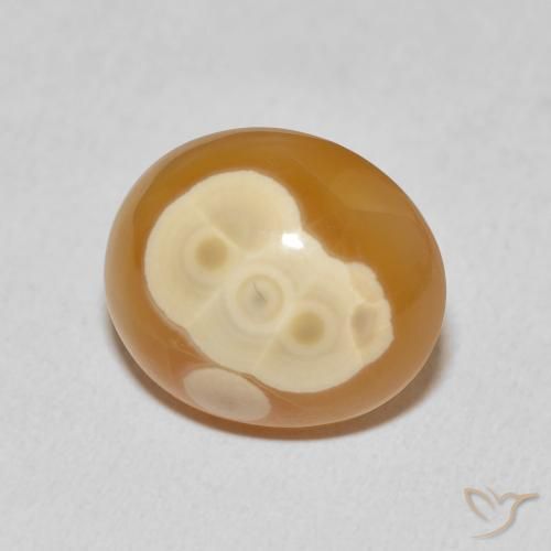 Ágata Multicolorido Natural 13.67ct, oval, Opaco
