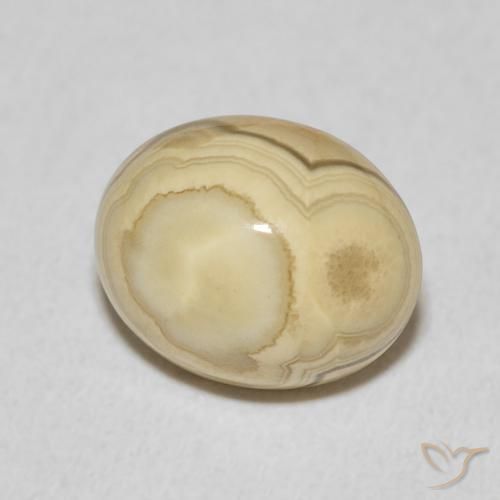 Ágata Multicolorido Natural 6.65ct, oval, Opaco
