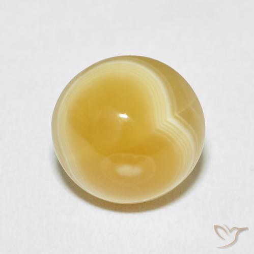 9.10ct Natural Multicolorido Ágata, Redondo, Opaco