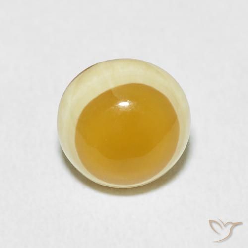 3.20ct Natural Multicolorido Ágata, Redondo, Opaco