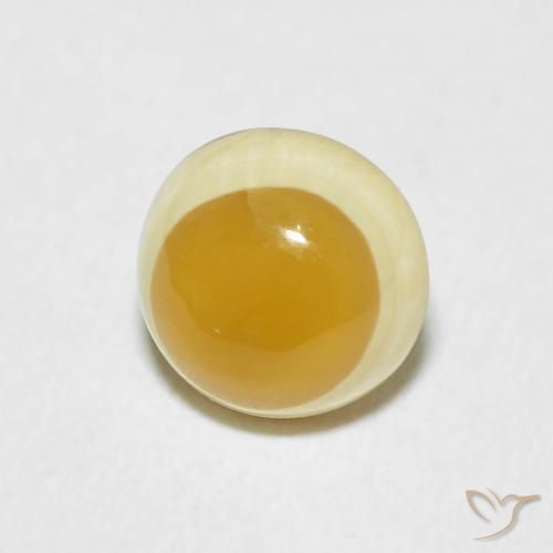 Ágata Multicolorido Natural 3.20ct, Redondo, Opaco