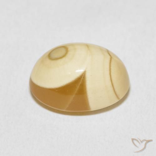 Ágata Multicolorido Natural 10.02ct, oval, Opaco