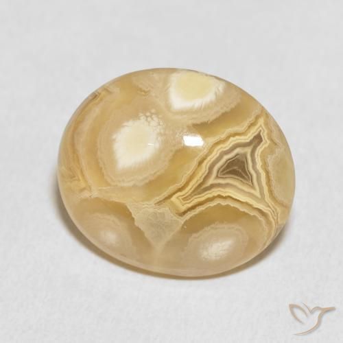 Ágata Multicolorido Natural 18.32ct, oval, Opaco