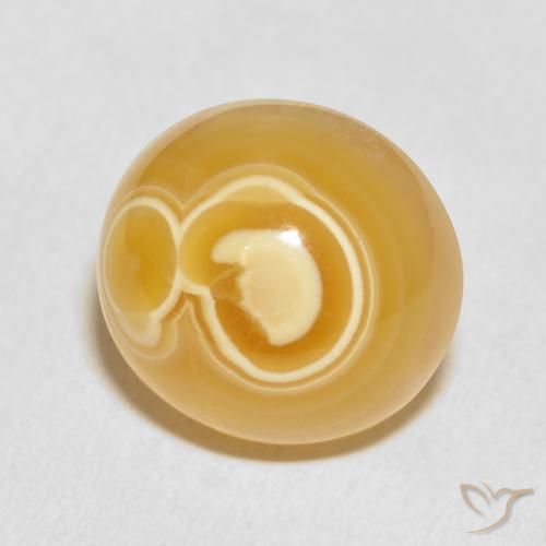 Ágata Multicolorido Natural 20.62ct, oval, Opaco