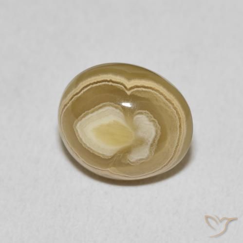 Ágata Multicolorido Natural 6.07ct, oval, Opaco