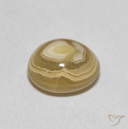 Ágata Multicolorido Natural 6.07ct, oval, Opaco