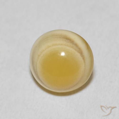Ágata Multicolorido Natural 3.45ct, Redondo, Opaco