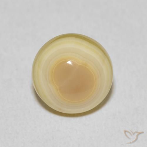 4.73ct Natural Multicolorido Ágata, Redondo, Opaco