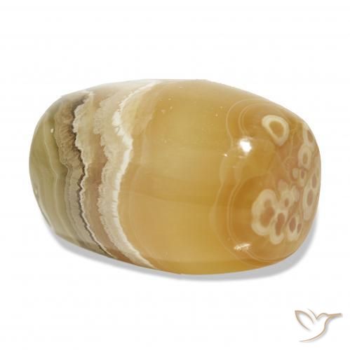 Ágata Multicolorido Natural 55.45ct, Chique, Translúcido