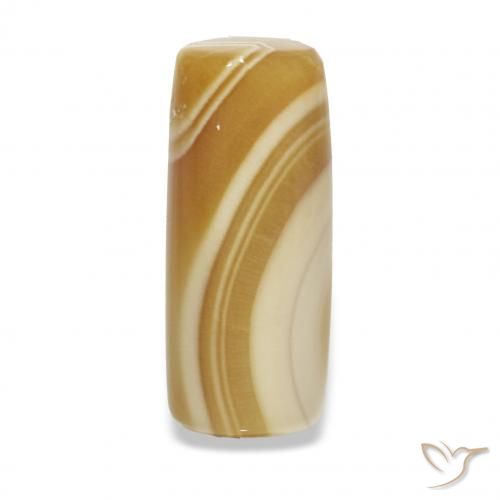 Ágata Multicolorido Natural 8.50ct, Chique, Opaco