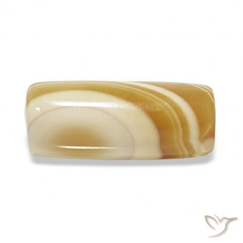 Ágata Multicolorido Natural 8.50ct, Chique, Opaco