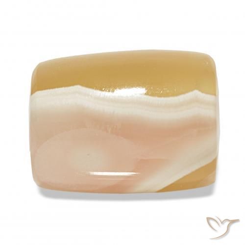 Ágata Multicolorido Natural 34.80ct, Chique, Translúcido