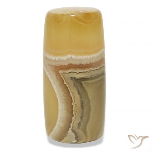 Ágata Multicolorido Natural 108.77ct, Chique, Translúcido