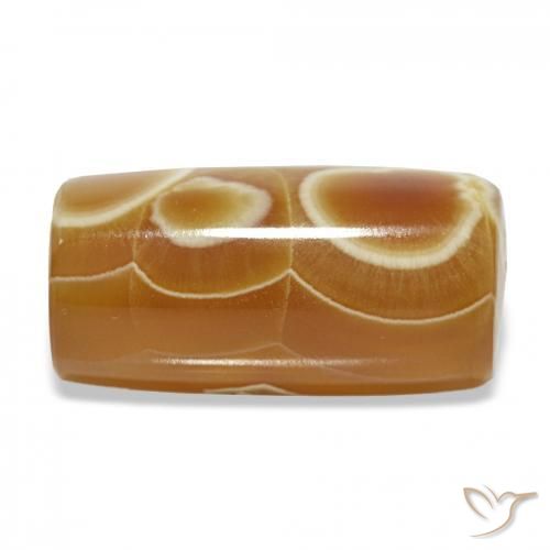 Ágata Multicolorido Natural 19.19ct, Chique, Opaco