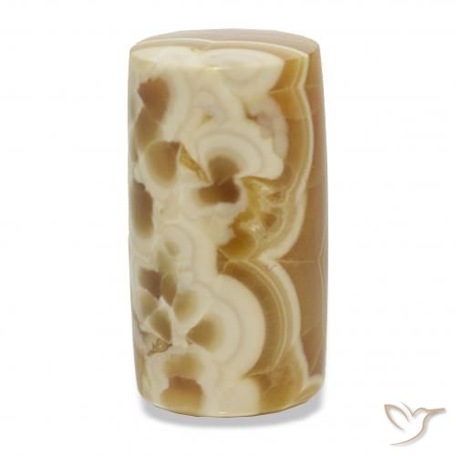 Ágata Multicolorido Natural 32.53ct, Chique, Opaco