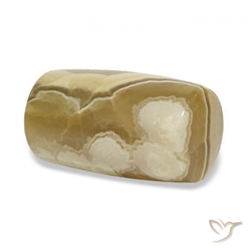 Ágata Multicolorido Natural 12.22ct, Chique, Opaco