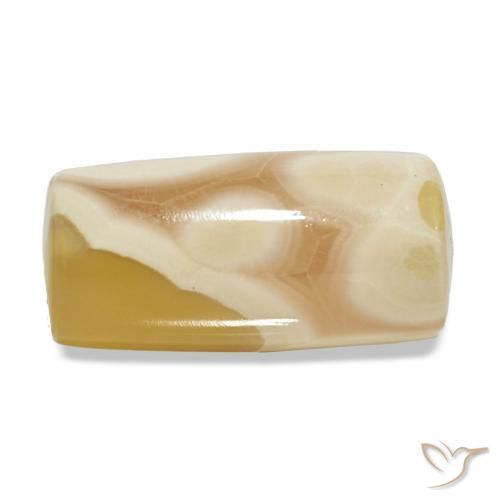 Ágata Multicolorido Natural 18.45ct, Chique, Translúcido