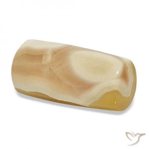 Ágata Multicolorido Natural 18.45ct, Chique, Translúcido