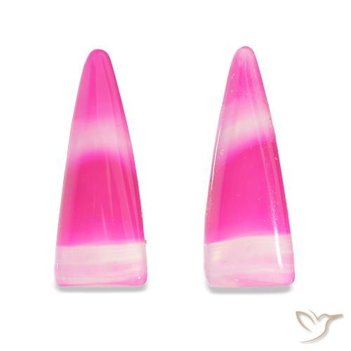 Pedras preciosas de Ágata Multicolorido natural de 15.86 ct, Trilhão, Transparente