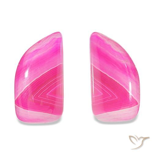 Pedras preciosas de Ágata Multicolorido natural de 20.16 ct, Forma extravagante, Transparente