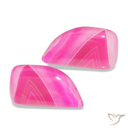 Pedras preciosas de Ágata Multicolorido natural de 20.16 ct, Forma extravagante, Transparente