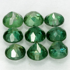 Pedras preciosas de alexandrita multicolorido natural de  ct, corte redondo, VS