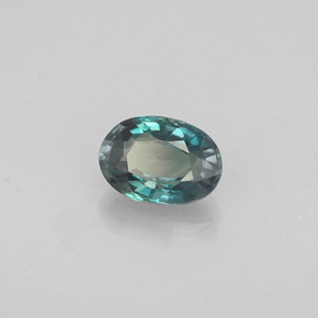 Alexandrita multicolorido natural 0,43ct, corte oval, VVS-VS