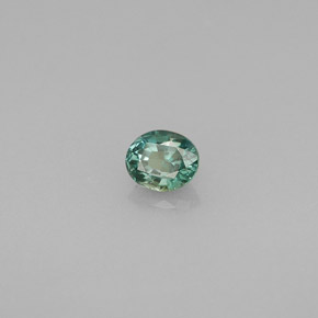 Alexandrita multicolorido natural 0,33ct, corte oval, VS-SI