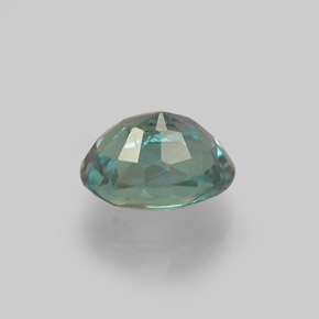 Alexandrita multicolorido natural 0,45ct, corte oval, VS