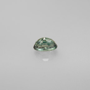 Alexandrita multicolorido natural 0,37ct, corte oval, VVS-VS