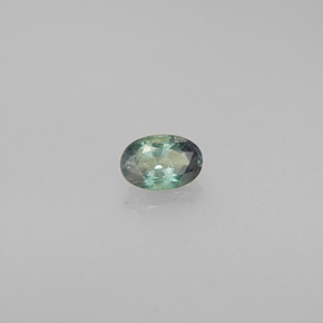 Alexandrita multicolorido natural 0,23ct, corte oval, VS