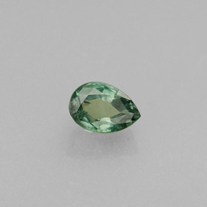 Alexandrita multicolorido natural 0,27ct, formato de pêra, VS