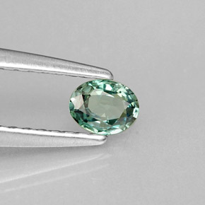 Alexandrita multicolorido natural 0,19ct, corte oval, VVS-VS