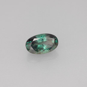 Alexandrita multicolorido natural 0,82ct, corte oval, VS
