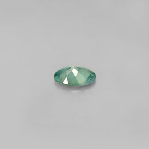 Alexandrita multicolorido natural 0,41ct, corte oval, VVS-VS