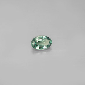 Alexandrita multicolorido natural 0,36ct, corte oval, VVS-VS