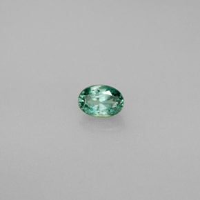 Alexandrite Verde/Vermelho Natural 0.43ct, Corte Oval, VS