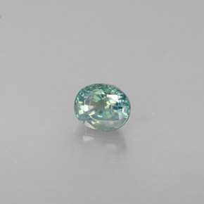 Alexandrita multicolorido natural 0,36ct, corte oval, VVS-VS